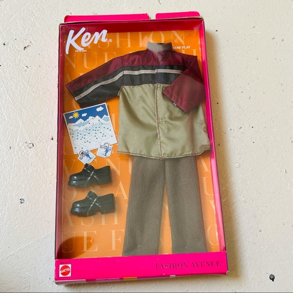 Mattel Toys Vintage Ken Doll Accessories 999 Fashion Avenue Clothes